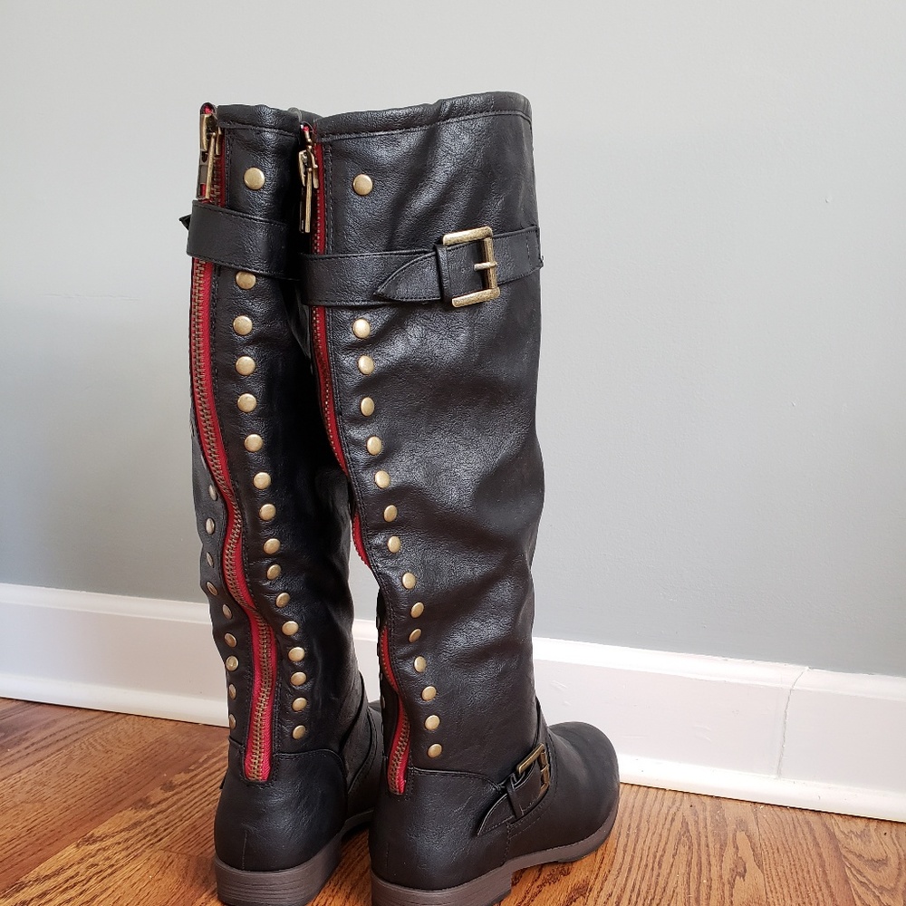 Journee Collection Spokane XWcalf Riding boots